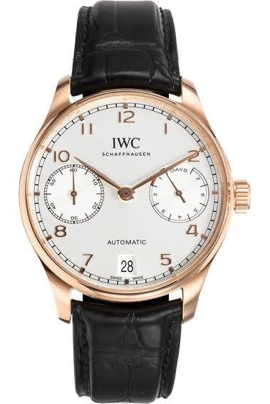 ساعة IWC POWER RESERVE اتومتيكه تشحن لمدة ٧ ايام