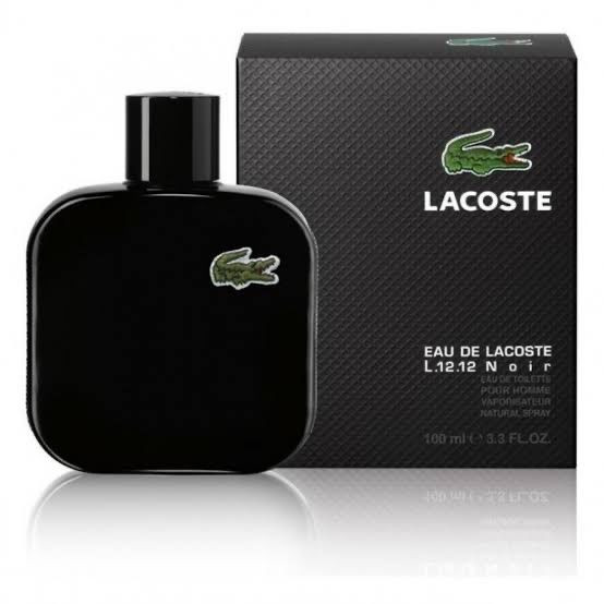 برڤان Lacoste L.12.12. Noir اوريجنال للرجال